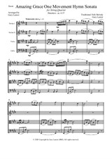 Amazing Grace Hymn Sonata String Quartet